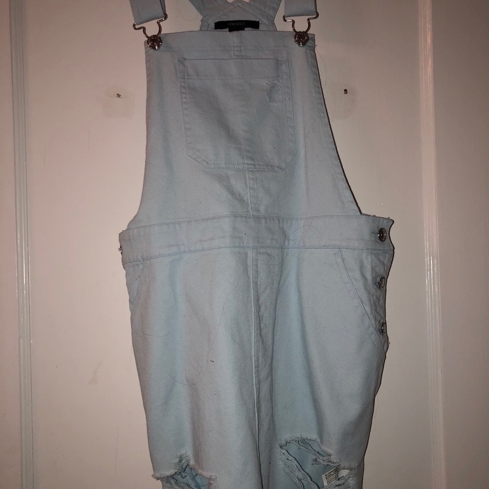 Jeans Overall Mini Dress